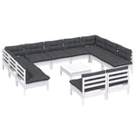 Hagesofagruppe Med Puter 12 Deler Heltre Furu