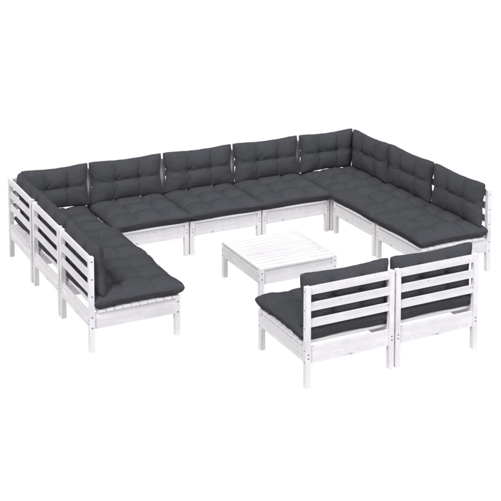 Hagesofagruppe Med Puter 12 Deler Heltre Furu