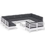 Hagesofagruppe Med Puter 12 Deler Heltre Furu