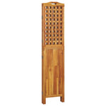 Romdeler 4 Paneler 162X2X180 Cm Heltre Akasie