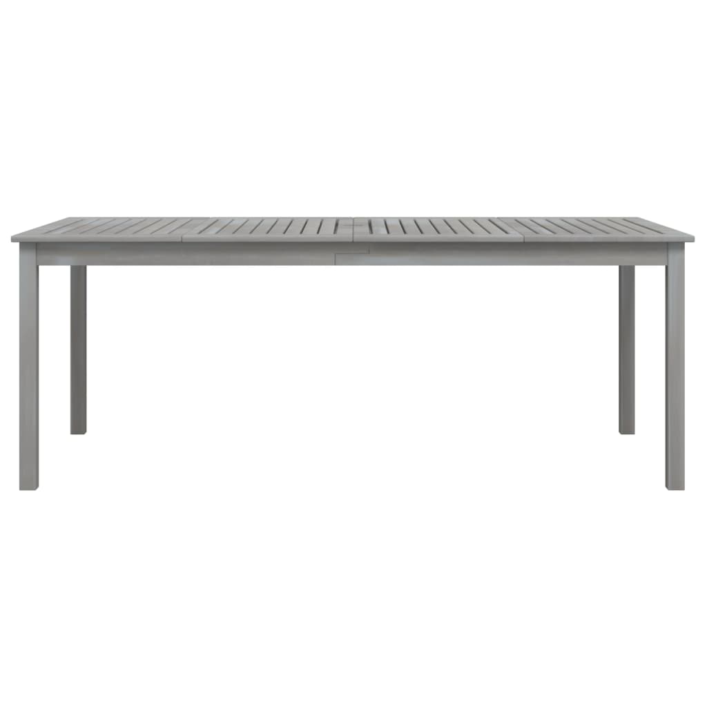 Hagebord Grå 200X100X75 Cm Heltre Akasie