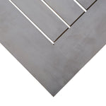 Hagebord Grå 200X100X75 Cm Heltre Akasie