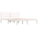 Sengeramme Heltre Furu 120X190 Cm Hvit Small Double