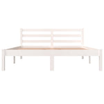 Sengeramme Heltre Furu 120X190 Cm Hvit Small Double