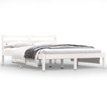 Sengeramme Heltre Furu 140X190 Cm Hvit