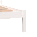 Sengeramme Heltre Furu 140X190 Cm Hvit