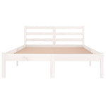Sengeramme Heltre Furu 120X200 Cm Hvit