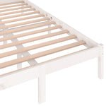 Sengeramme Heltre Furu 120X200 Cm Hvit