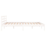 Sengeramme Heltre Furu 140X200 Cm Hvit