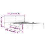 Sengeramme Heltre Furu 160X200 Cm