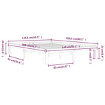 Sengeramme Heltre Furu 140X200 Cm