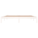 Sengeramme Hvit Heltre 180X200 Cm Super King