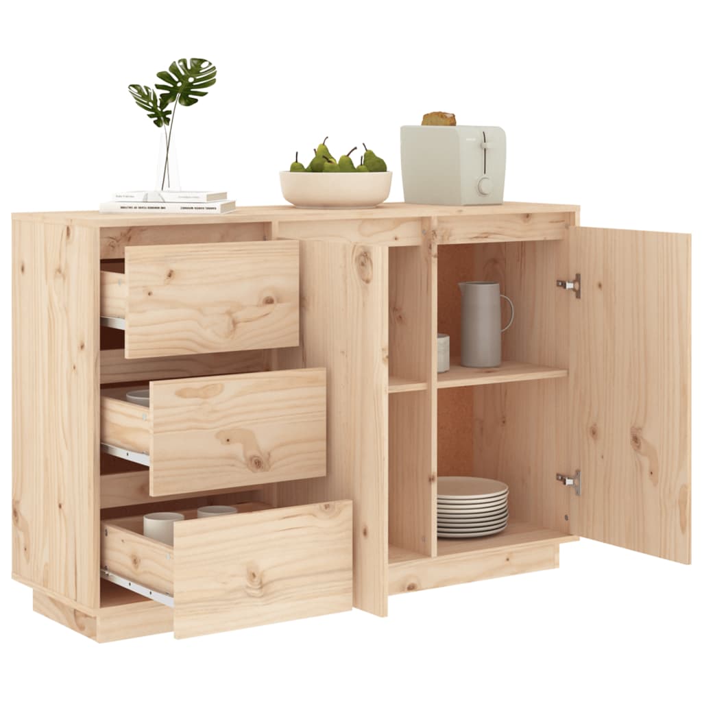 Skjenk 111X34X75 Cm Heltre Furu