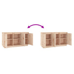Skjenk 111X34X60 Cm Heltre Furu