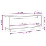 Tv-Benk 90X35X35 Cm Heltre Furu