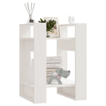 Bokhylle/Romdeler Hvit 41X35X57 Cm Heltre Furu