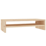 Monitorstativ 50X24X13 Cm Heltre Furu