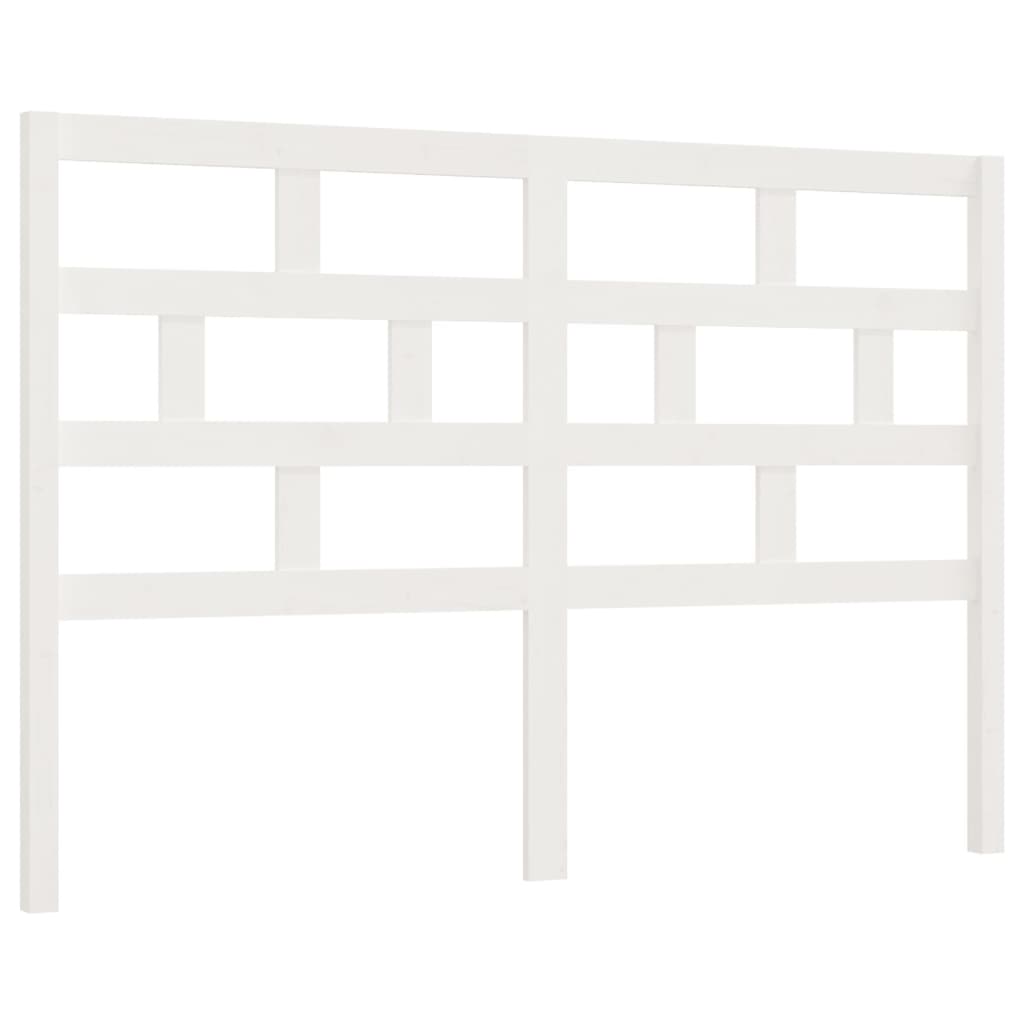 Sengegavl Hvit 166X4X100 Cm Heltre Furu