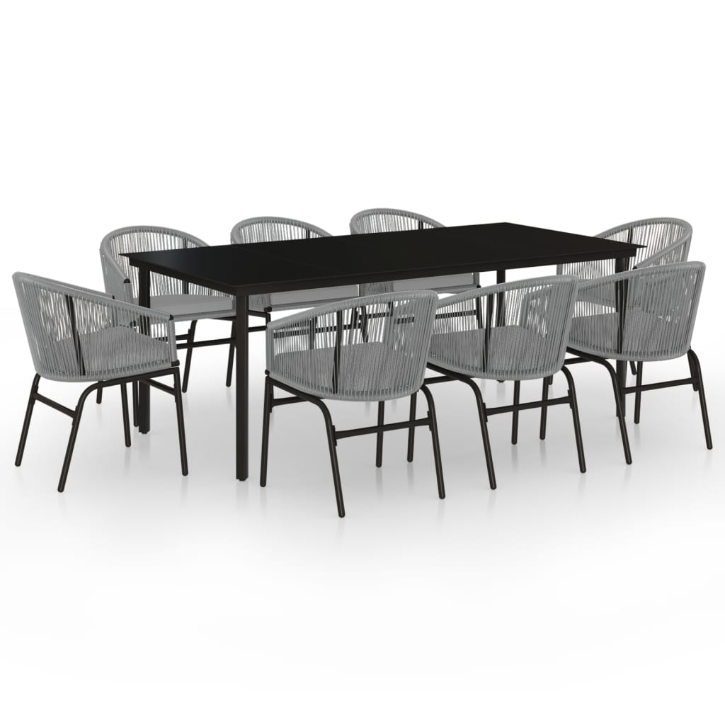 Hagespisegruppe 9 Deler Grå