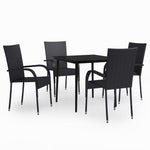 Hagespisegruppe 5 Deler Svart