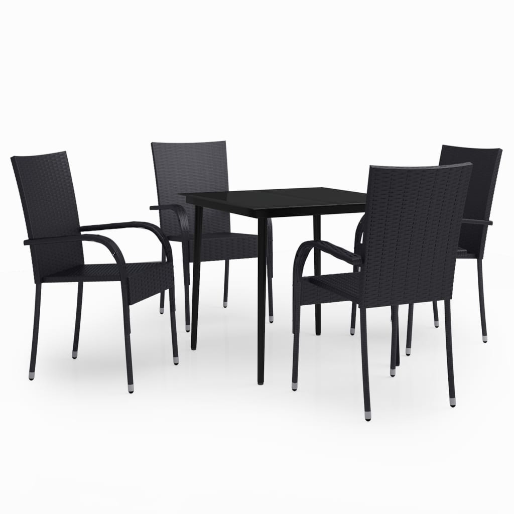 Hagespisegruppe 5 Deler Svart