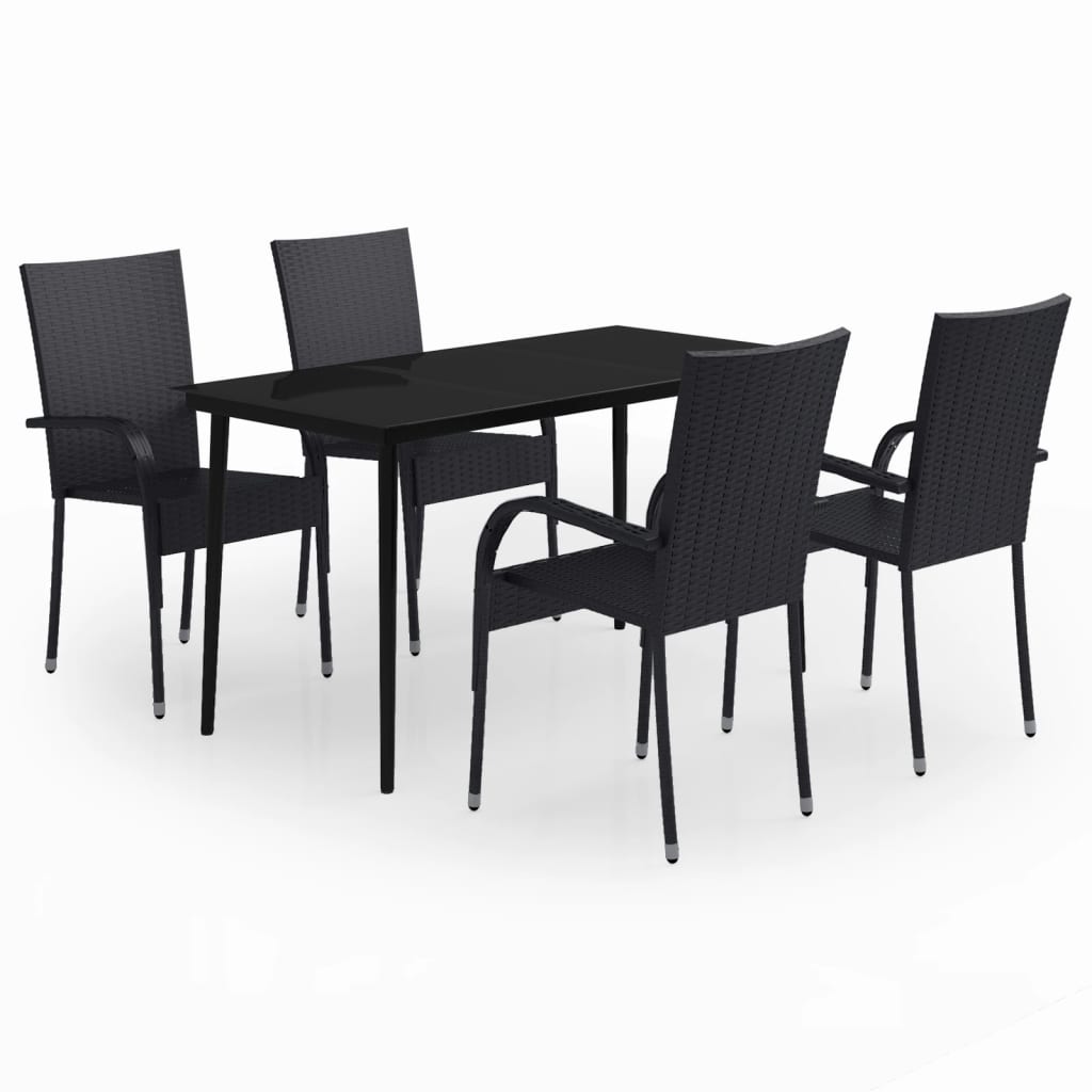Hagespisegruppe 5 Deler Svart