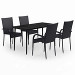 Hagespisegruppe 5 Deler Svart