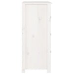 Skjenk Hvit 70X35X80 Cm Heltre Furu