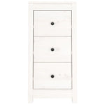 Skjenk Hvit 40X35X80 Cm Heltre Furu