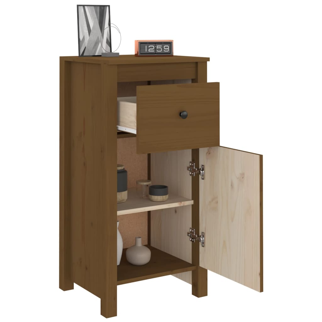 Skjenk Honningbrun 40X35X80 Heltre Furu