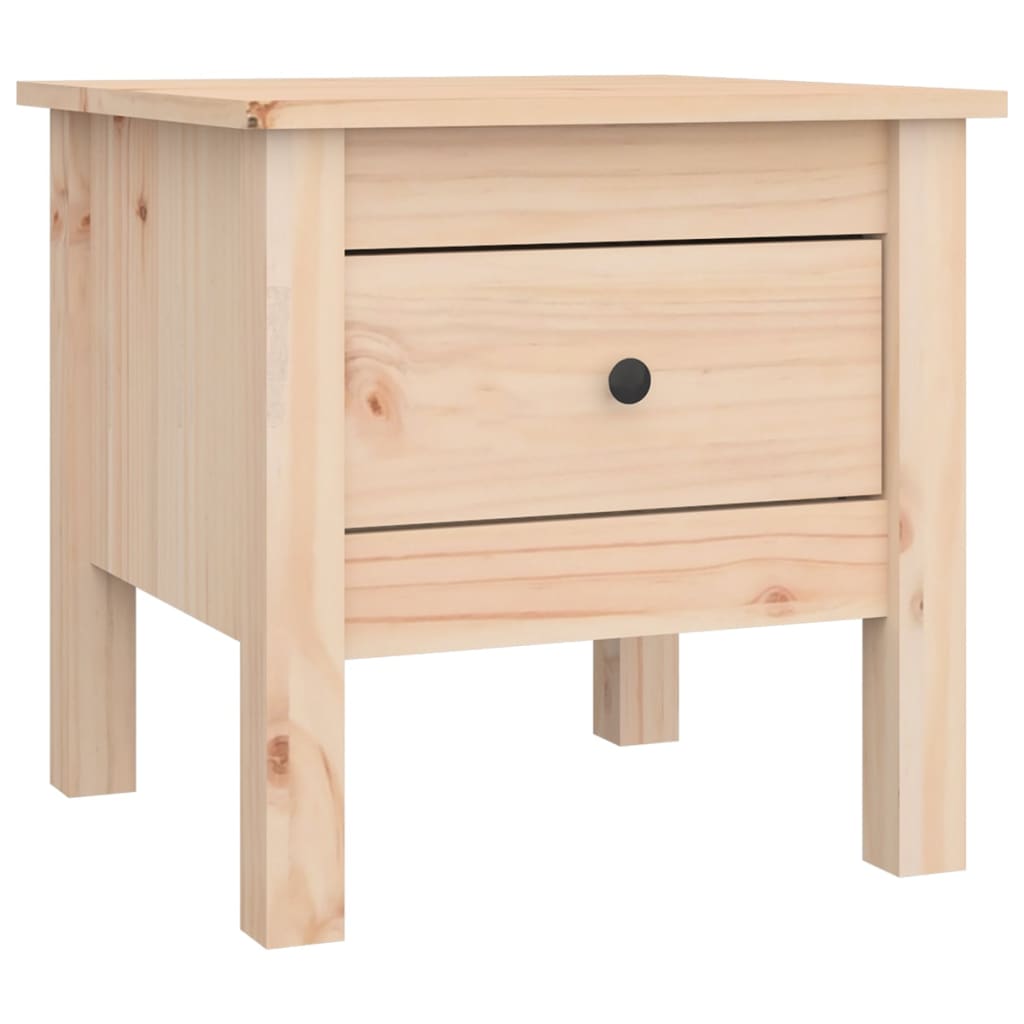 Sidebord 2 Stk 40X40X39 Cm Heltre Furu