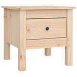 Sidebord 2 Stk 40X40X39 Cm Heltre Furu