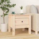 Sidebord 2 Stk 40X40X39 Cm Heltre Furu