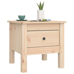 Sidebord 2 Stk 40X40X39 Cm Heltre Furu