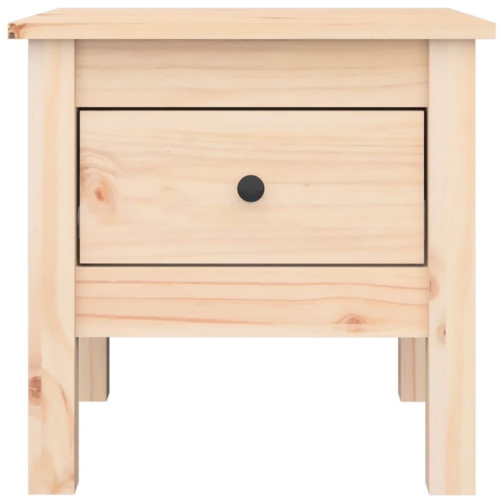 Sidebord 2 Stk 40X40X39 Cm Heltre Furu