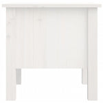 Salongbord Hvit 40X40X39 Cm Heltre Furu