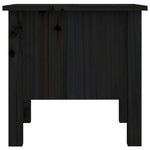 Sidebord 2 Stk Svart 40X40X39 Cm Heltre Furu
