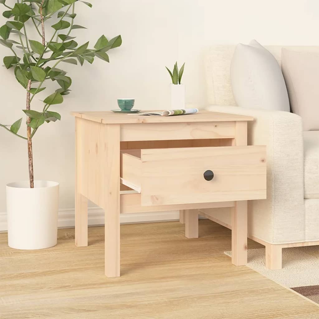 Sidebord 50X50X49 Cm Heltre Furu