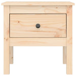 Sidebord 2 Stk 50X50X49 Cm Heltre Furu
