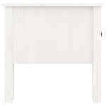 Sidebord 2 Stk Hvit 50X50X49 Cm Heltre Furu