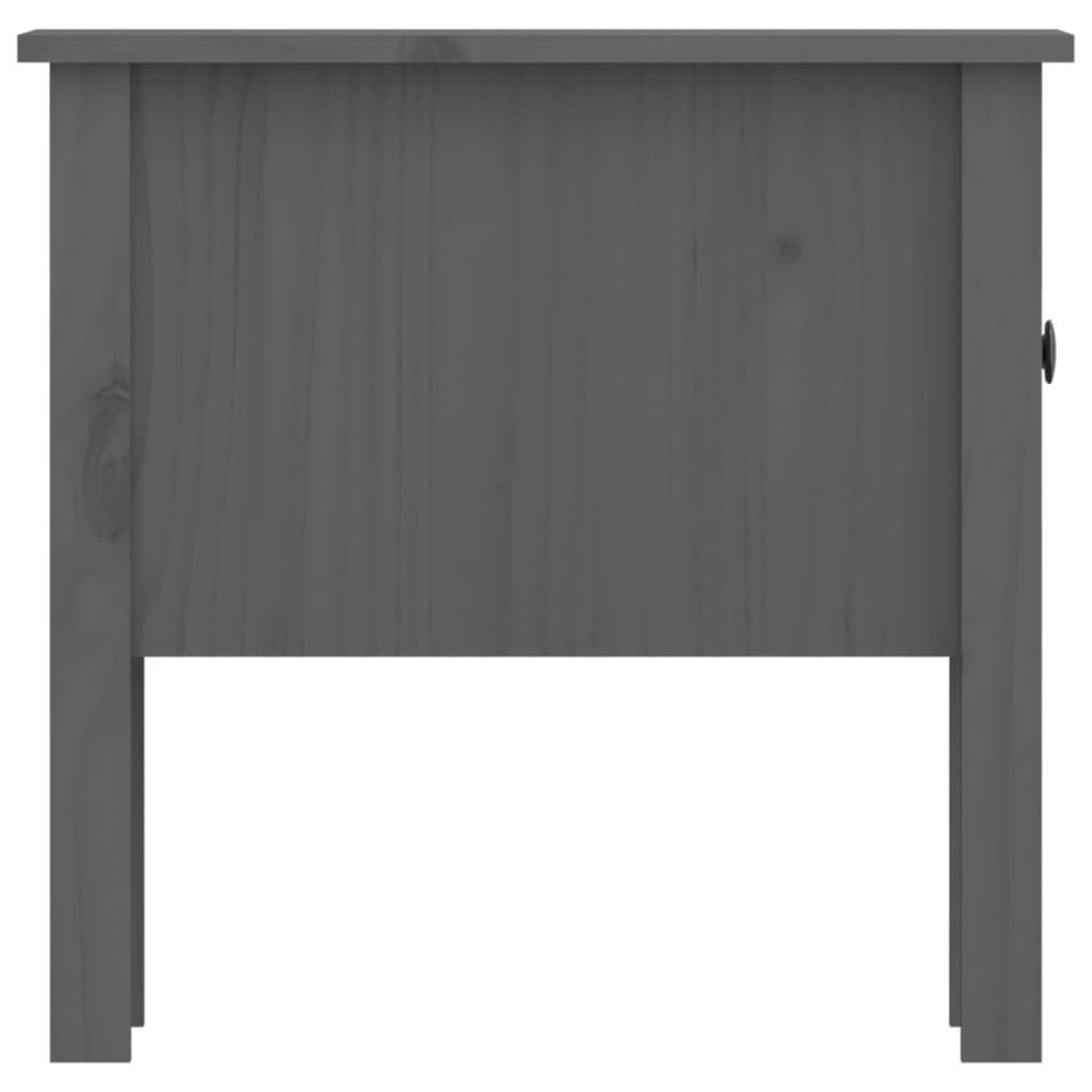 Sidebord Grå 50X50X49 Cm Heltre Furu