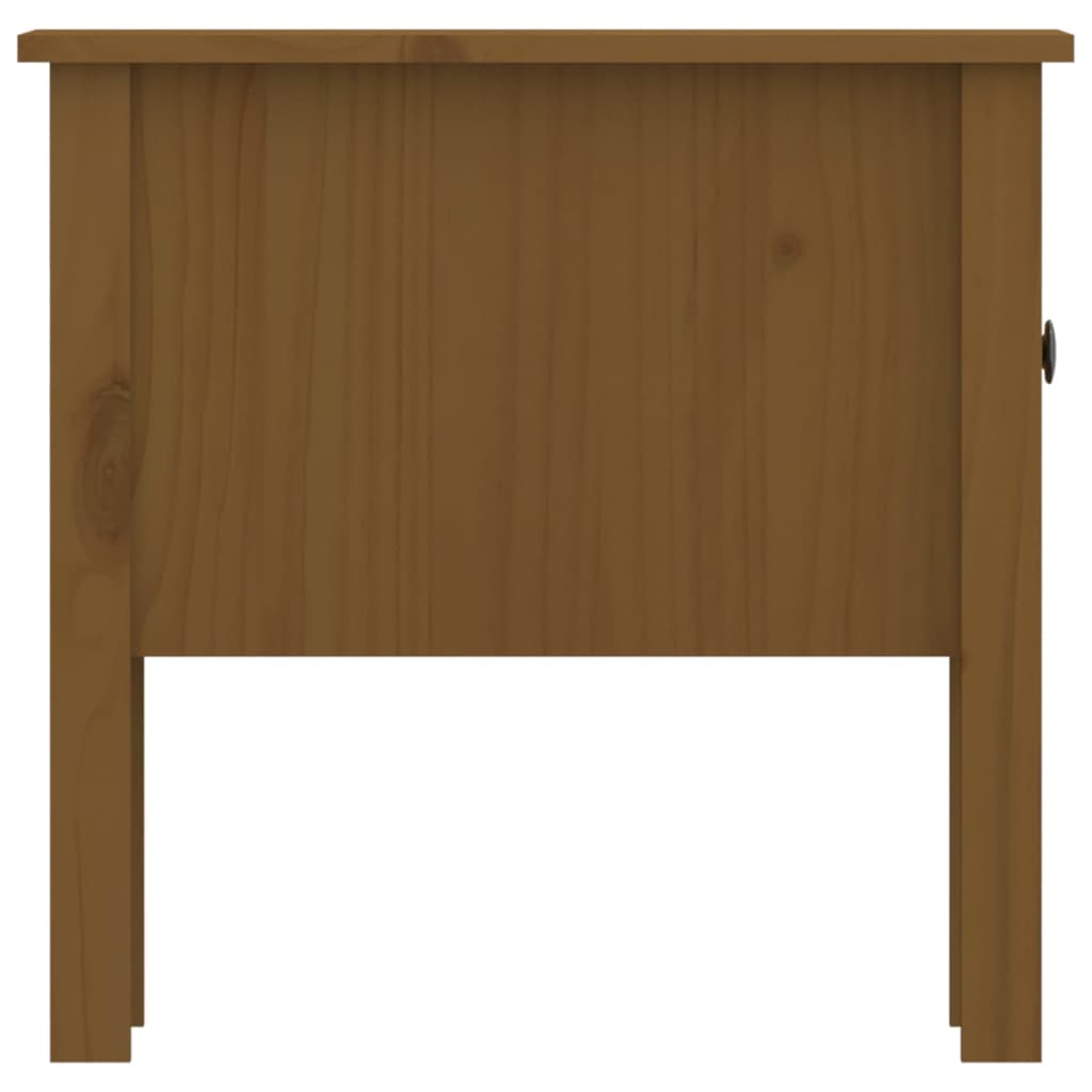 Sidebord 2 Stk Honningbrun 50X50X49 Cm Heltre Furu