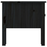Sidebord 2 Stk Svart 50X50X49 Cm Heltre Furu