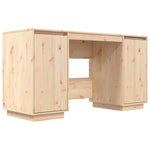 Skrivebord 140X50X75 Cm Heltre Furu