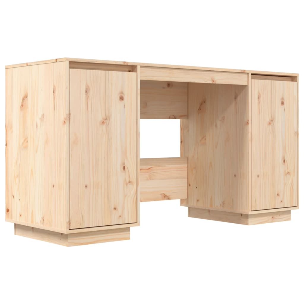 Skrivebord 140X50X75 Cm Heltre Furu