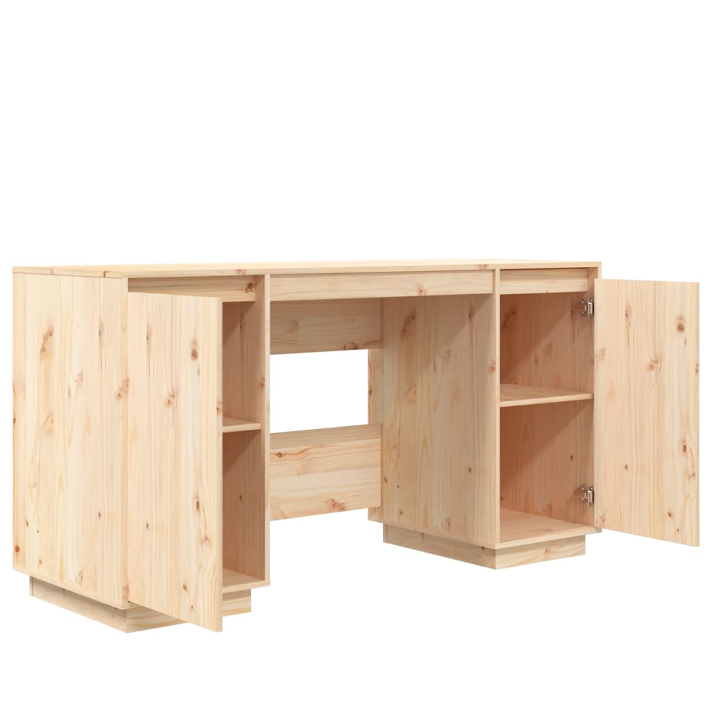 Skrivebord 140X50X75 Cm Heltre Furu