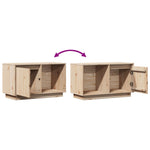 Tv-Benk 74X35X44 Cm Heltre Furu