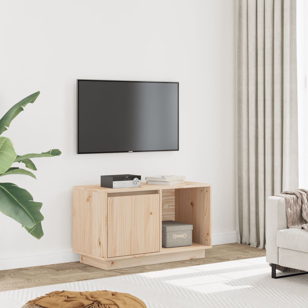 Tv-Benk 74X35X44 Cm Heltre Furu