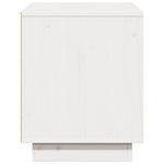 Tv-Benk Hvit 74X35X44 Cm Heltre Furu