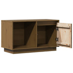 Tv-Benk Honningbrun 74X35X44 Cm Heltre Furu